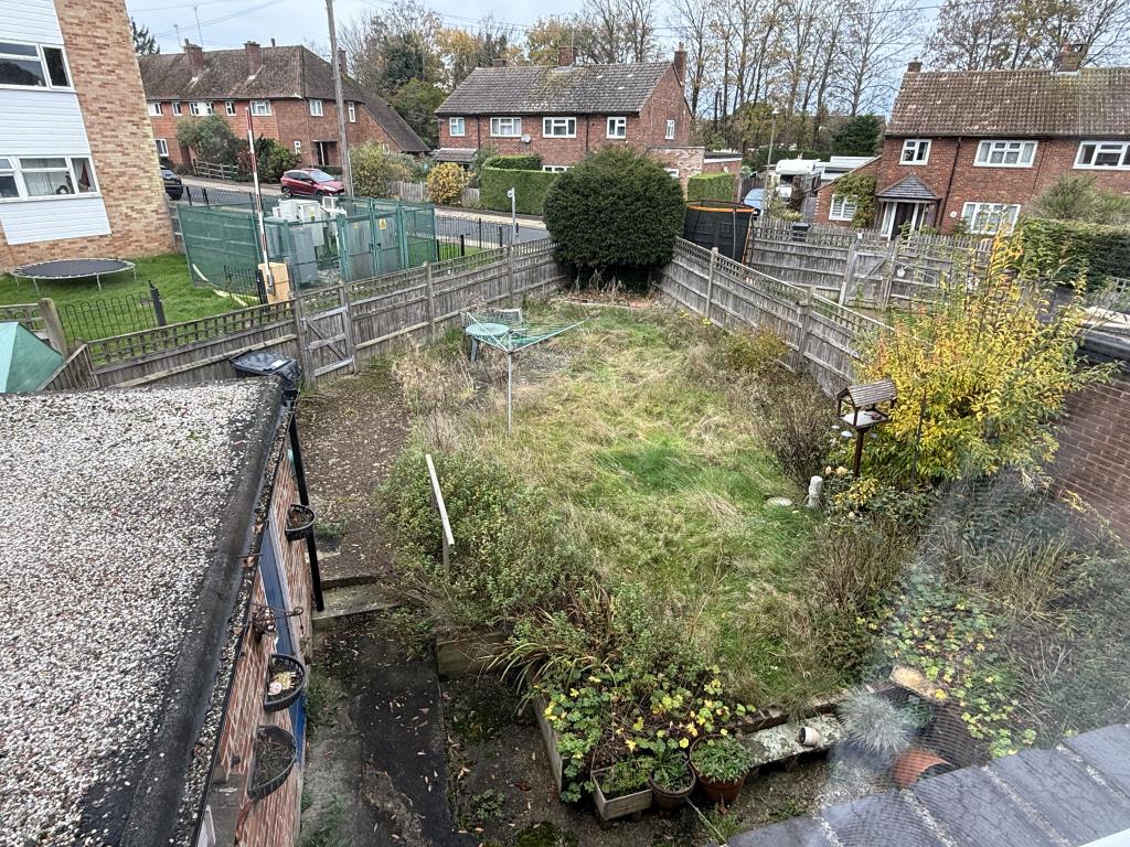 Lot: 148 - HOUSE IN NEED OF REFURBISHMENT - Rear garden of House in need of refurbishment